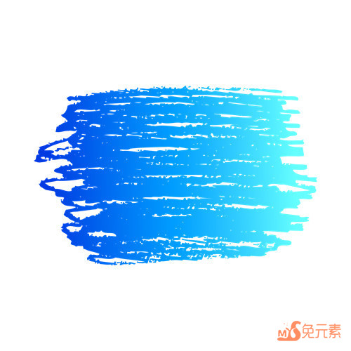 蓝色笔刷创意[1654x1654]
